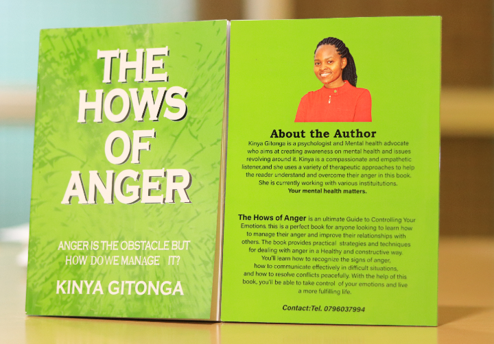 THE HOWS OF ANGER book by KINYA N GITONGA